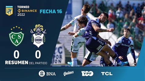 Torneobinance Fecha Resumen De Sarmiento Gimnasia Youtube