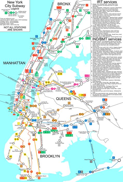 PLANO METRO DE NUEVA YORK [Plano completo y turístico, tarifas...]