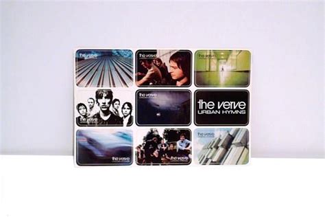 The Verve Sticker 1997 Vintage Urban Hymns Band Logo And Etsy Band