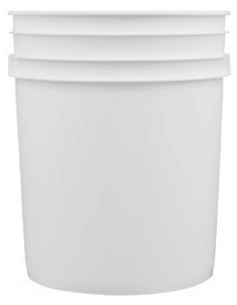 White Pail Bucket Vieira Concrete Supplies