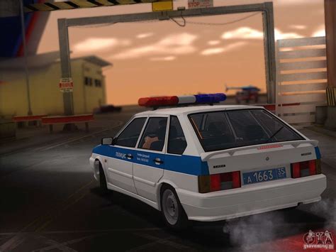 ВАЗ 2114 Полиция ДПС для GTA San Andreas