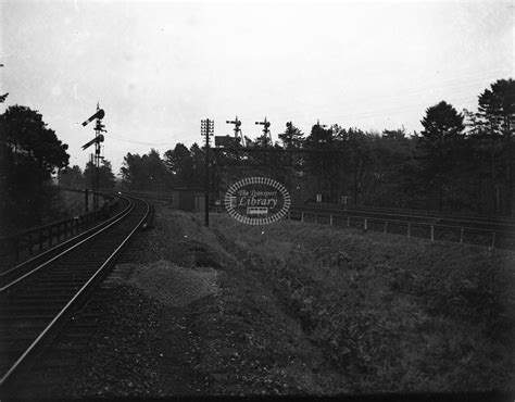 The Transport Library British Railways Scene At Pirbright Junction In