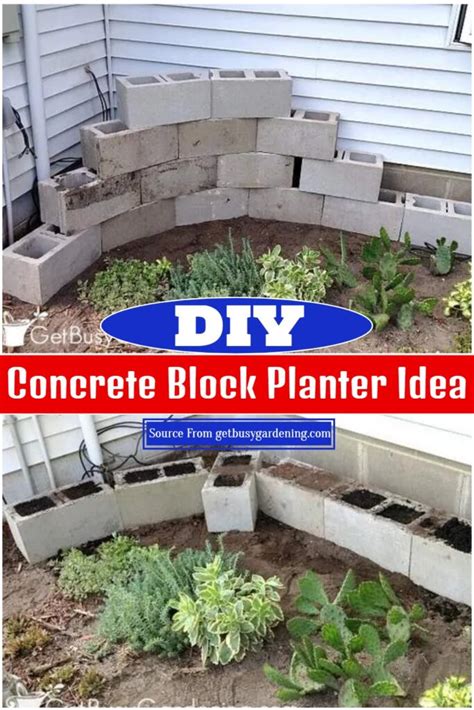 9 DIY Cinder Block Planter Projects And Ideas - DIYsCraftsy