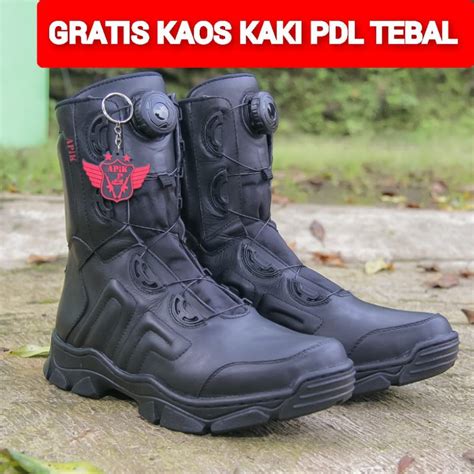 Jual Sepatu Pdl Tali Putar Centurion Merk Apik Kulit Sapi Asli Sepatu