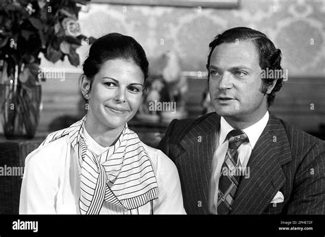 Carl Xvi Gustaf Y Silvia Sommerlath Carlos Xvi Gustaf Rey De Suecia