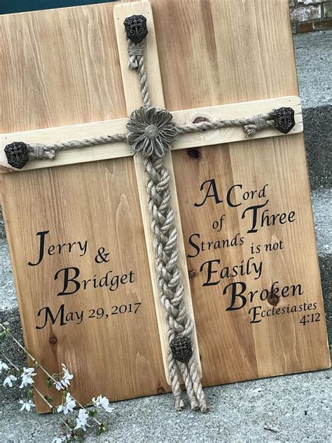 Personalized Rustic Wedding Alternative Unity Ceremony Idea Justrustic