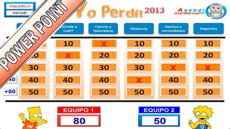 Jeopardy Juego En Power Point Dinámicas Grupales Youtube