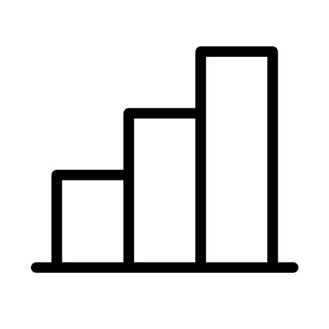 Chart Bar Thin Vector Svg Icon Svg Repo