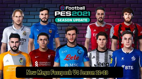 New Mega Facepack V Season Kvaratskhelia Faces Preview Pes