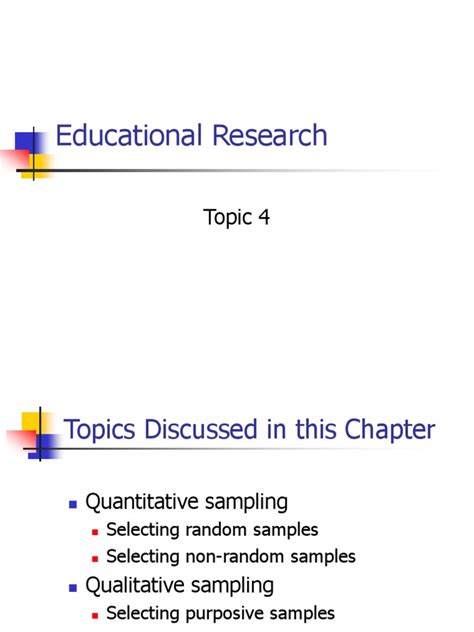 Qualitative Research Sampling 2 | PDF | Sampling (Statistics ... 