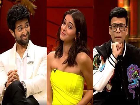 Koffee With Karan Season 7 Vijay Devarakonda Reveals Shocking Secrets About His Sex Life In