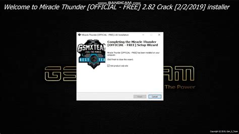 Miracle Thunder Crack Official Free Setup Start Button Fix Youtube