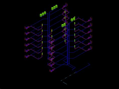 Instalacion Hidraulica De Departamentos 3876 Kb Bibliocad