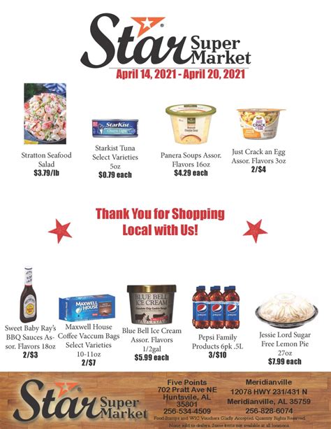 Star Market Weekly Ad – Star Super Market