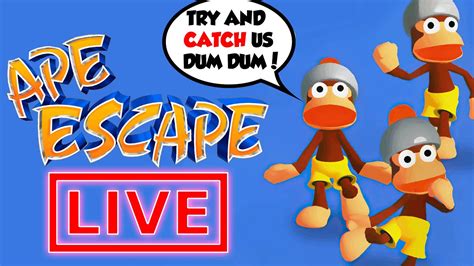 The Unruliest Of Apes Ape Escape Playthrough Ps5 Live Youtube