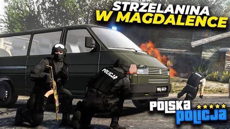 Polska Policja STRZELANINA W MAGDALENCE CBŚ YouTube