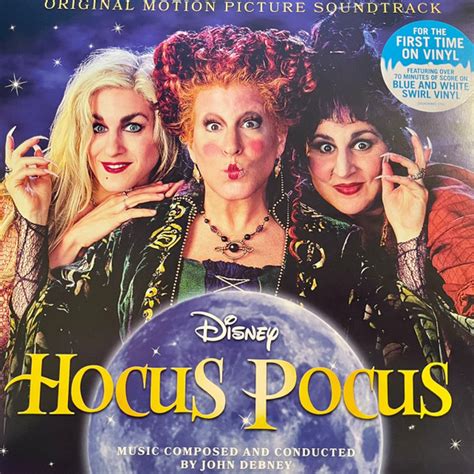 John Debney – Hocus Pocus (Original Motion Picture Soundtrack) – 2 x Vinyl (Blue & White Swirl ...