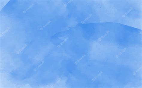 Premium Vector Abstract Blue Watercolor Texture Background