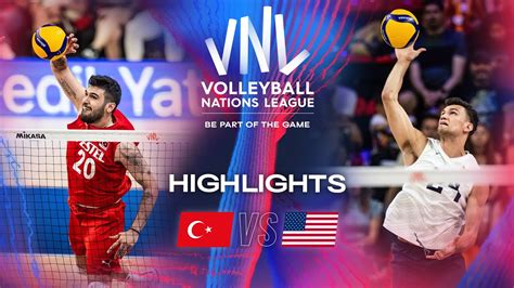 TUR Vs USA Highlights Week 1 Men S VNL 2024 VCP Volleyball