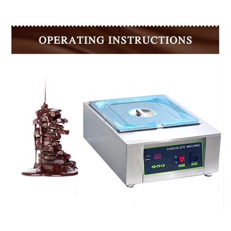 Commercial Digital Display Electric Chocolate Melting Machine Chocolate