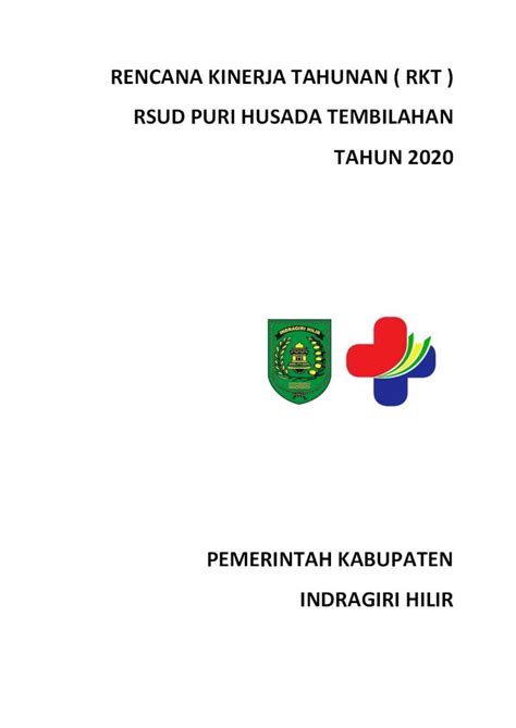 Pdf New Rencana Kinerja Tahunan Rkt Rsud Puri Husada