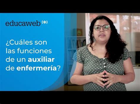 Descubre las funciones del auxiliar de enfermería CCFProsario ar