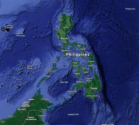 Philippines Map And Many More Printable International Maps, philippine ...