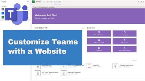 How To Build A Website In Microsoft Teams Using Sharepoint Youtube