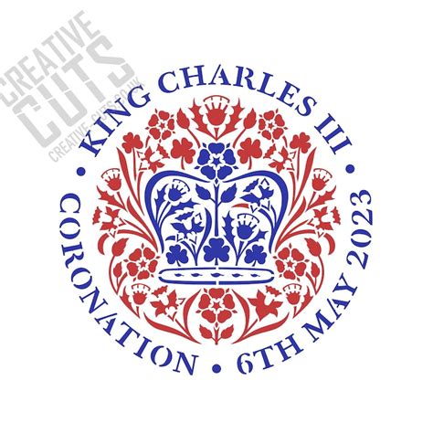 King Charles Coronation 2023 Stencil Premium Mylar - Etsy