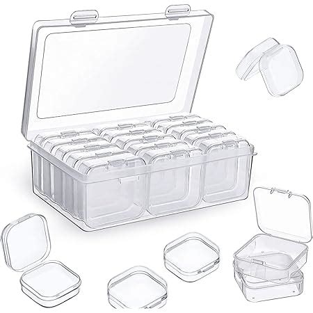 Dugyirs St Ck Klein Aufbewahrungsbox Plastik Transparent Mit Deckel