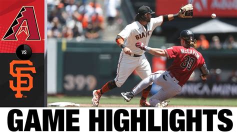 D Backs Vs Giants Game Highlights 71322 Mlb Highlights Youtube