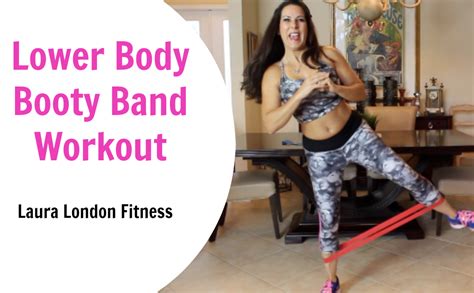 Lower Body Booty Resistance Band Workout ⋆ Laura London Fitness