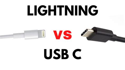 Lightning Vs Usb C Youtube