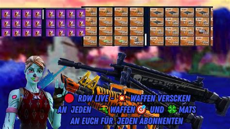 Rdw Live Waffen Verscken Wir Haben Alles Waffen Und Mats An