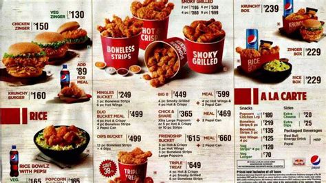 KFC Breakfast Menu Prices 2024: SA's Latest Update