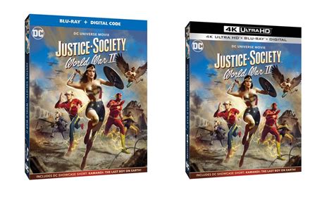 Justice Society World War II la película animada de superhéroes de