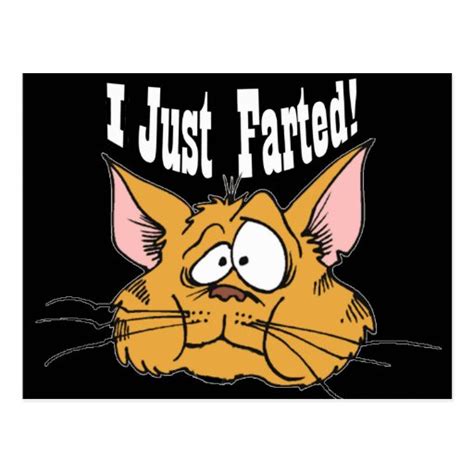 Funny I Just Farted Rude Ts Postcard Zazzle