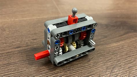 LEGO Technic Forward Reverse Gearbox Tutorial YouTube