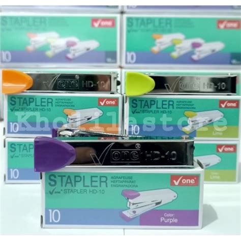 Jual Stapler Alat Staples V One Hd 10 Shopee Indonesia