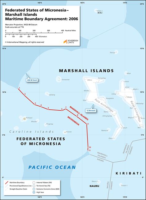 Marshall Islandsmicronesia Maritime Boundary Sovereign Limits