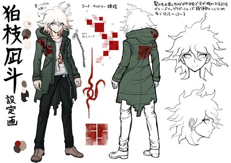 Image - Danganronpa 2 Character Design Profile Nagito Komaeda.png ...