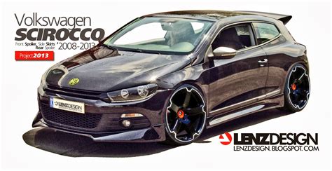 VW Scirocco Body Kit Lenzdesign Performance Tuning Project