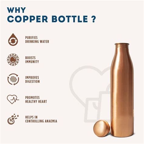 100 Copper Water Bottle Ayurveda Health Benefits In 2024 Copper Water Bottle Water