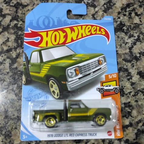 Hot Wheels Dodge Lil Red Express Truck T Hunt Shopee Brasil