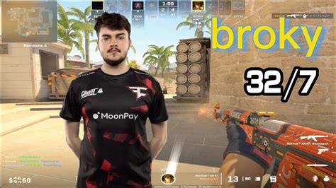 Broky MIRAGE POV 32 7 Official 2 ACE 3 Triple Kills CS2 MIRAGE