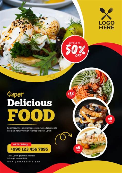 Food Flyer Design Templates | EPS Free Download - Pikbest