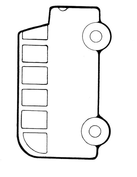 School Bus Outline - Cliparts.co