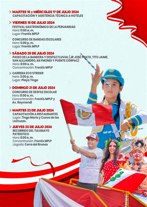 Programa De Actividades Por El Aniversario De La Independencia Del