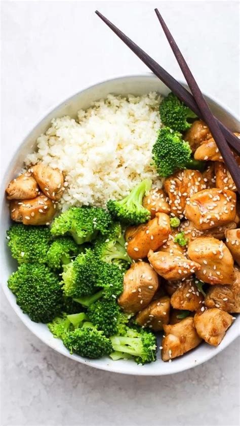 Rice Tofu Bowl W Broccoli 🥦 Vegan Recipe Easy Recipe Rice Bowl 🍚