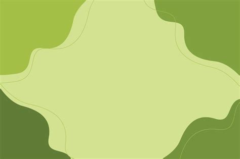 Fondo Verde Minimalista Vector Premium